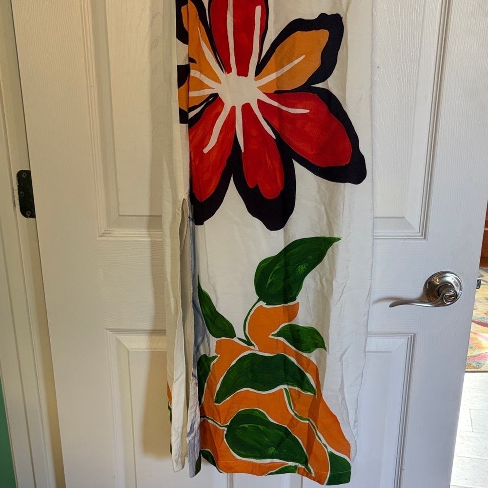 Anthropologie Puff-sleeve A-line Maxi Dress | NWT | Sz XS - Picture 4 of 8